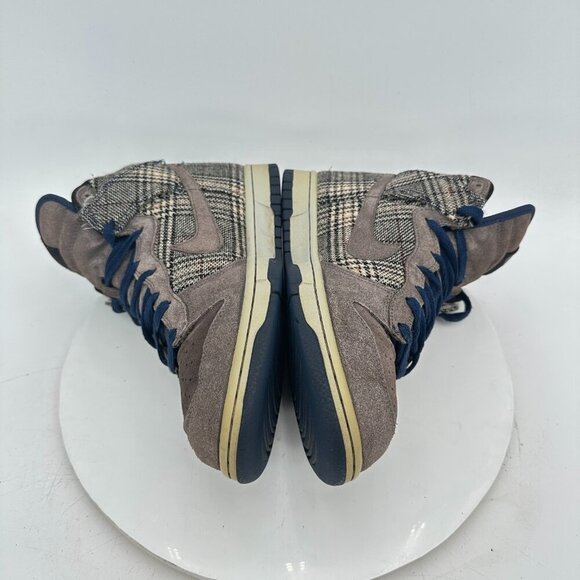 Nike Dunk High Men Size 8.5 306968-003 Premium Tweed Pack Grey Training Shoes - Picture 7 of 11